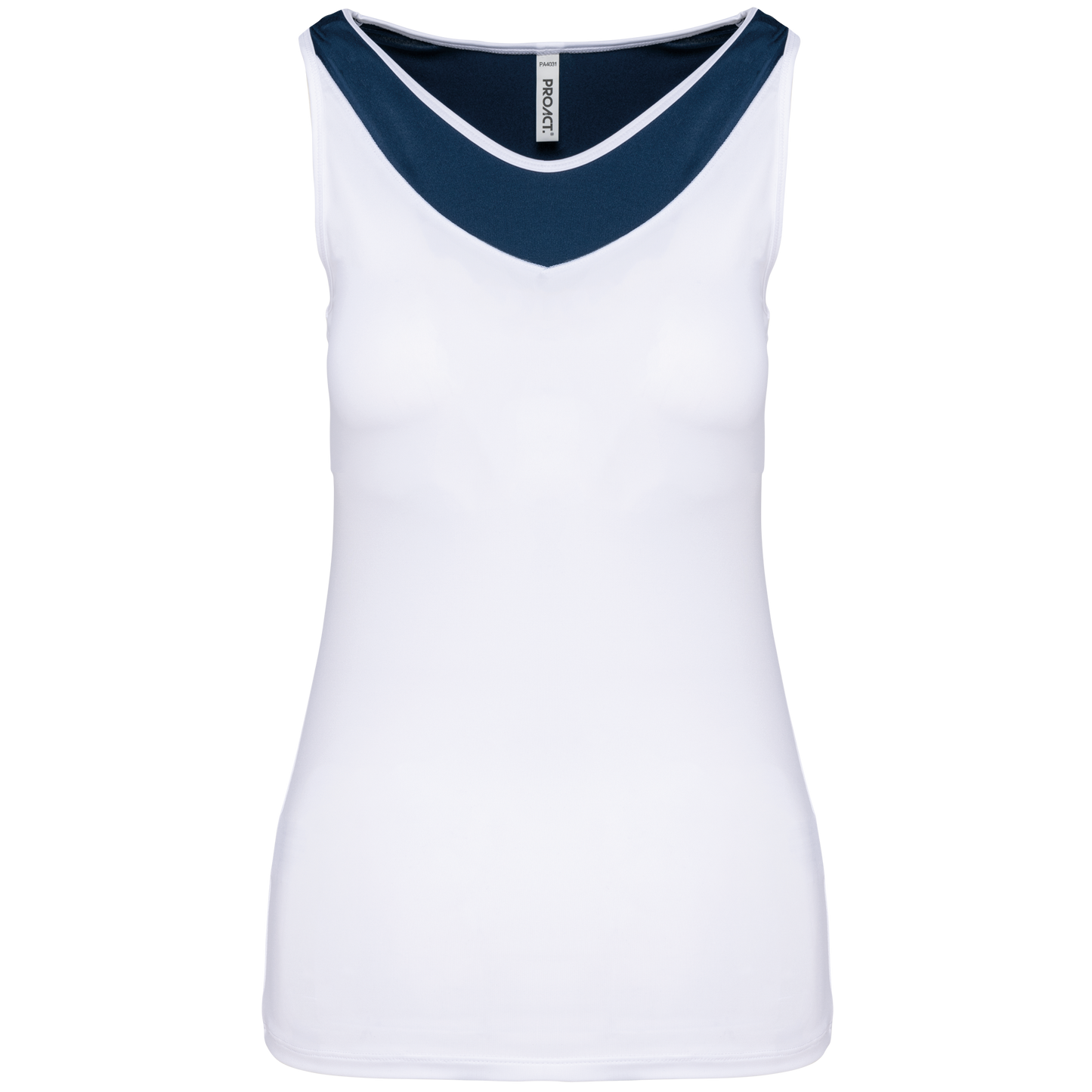 Canotta donna da padel bicolore (PA4031)
