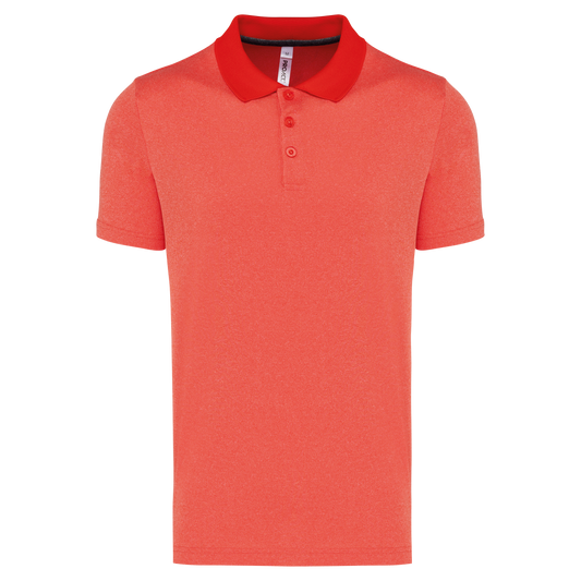 Polo adulto chiné manica corta (PA496X)