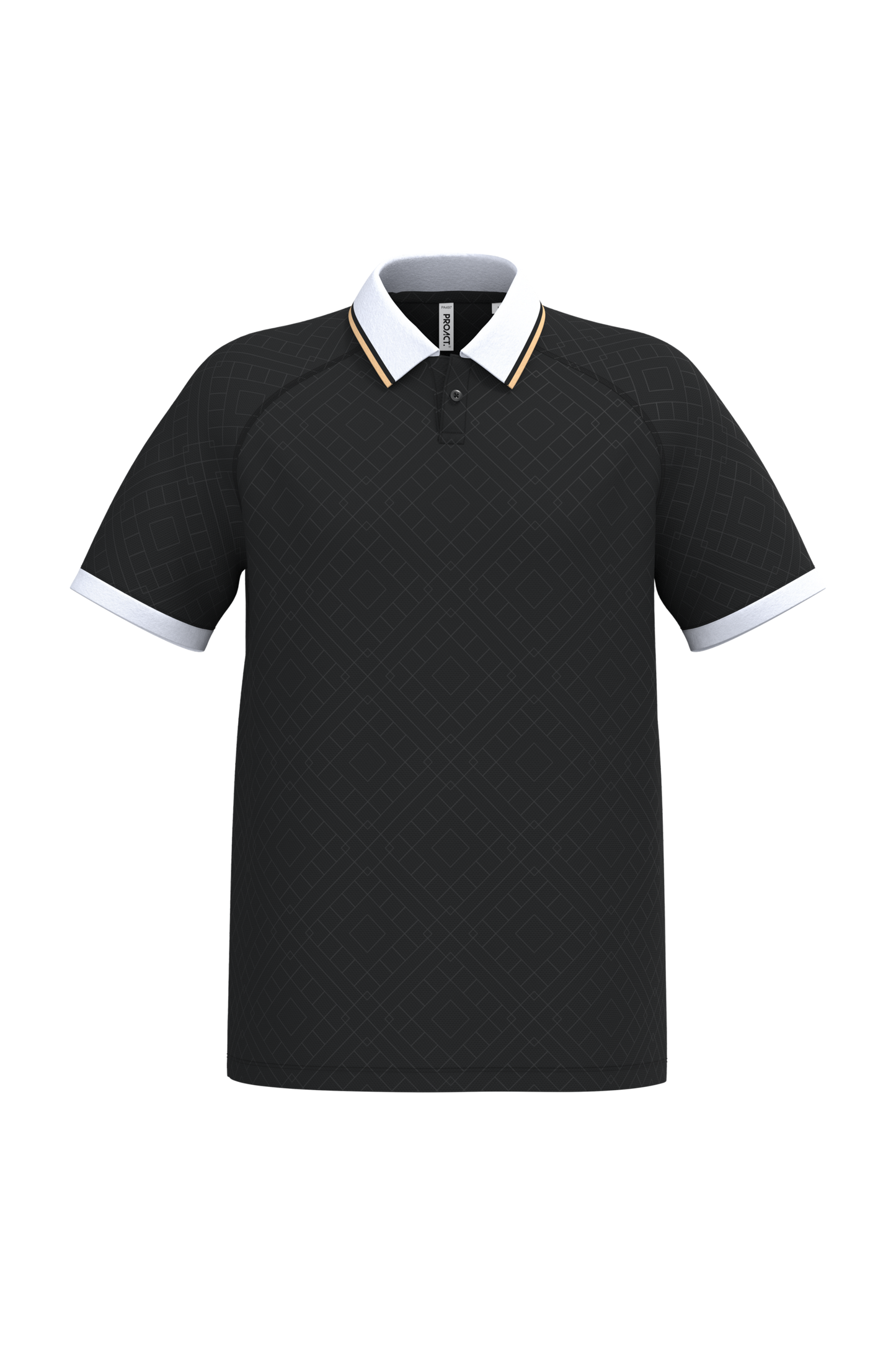 Maglia lifestyle con colletto a polo unisex (PA497)
