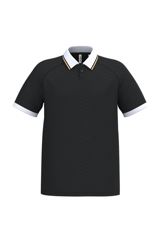 Maglia lifestyle con colletto a polo unisex (PA497)