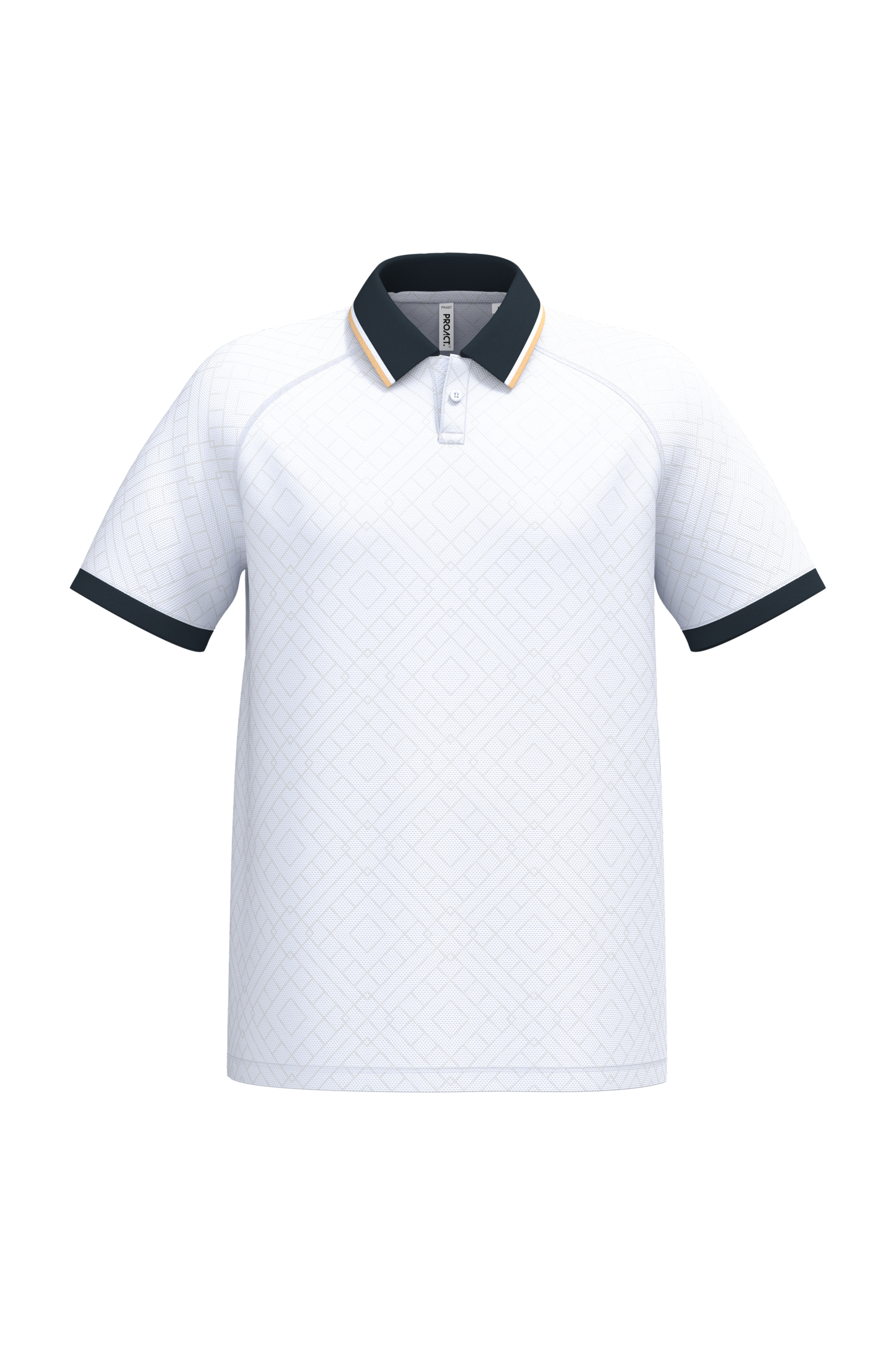 Maglia lifestyle con colletto a polo unisex (PA497)