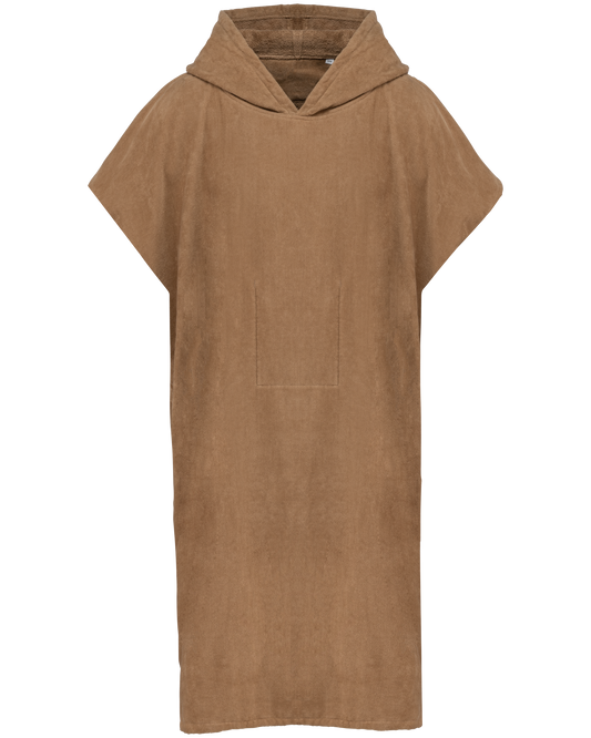 Poncho unisex in spugna con cappuccio (PA581X)