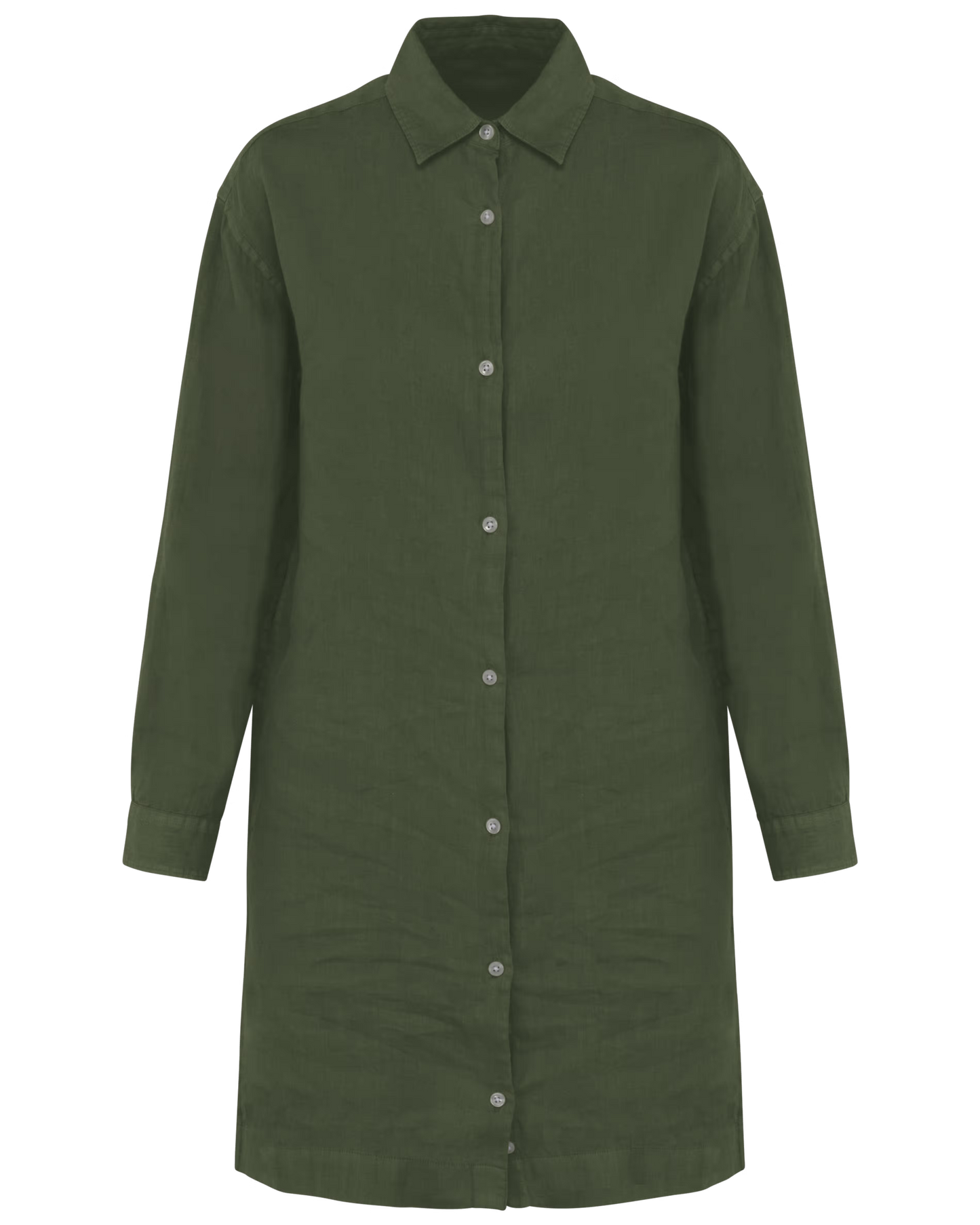SP5008 - Vestito camicia donna in lino