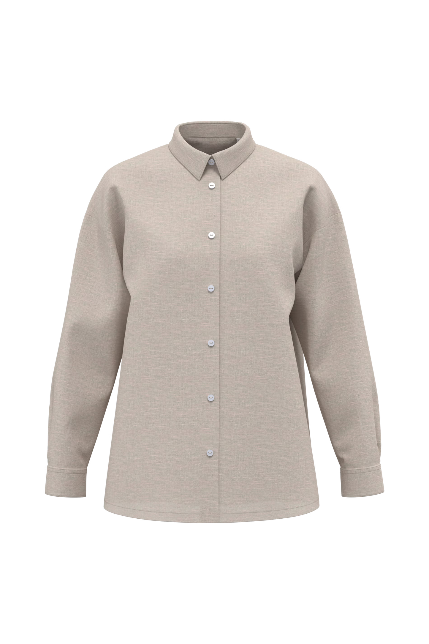 SP501 - Camicia donna in lino oversize