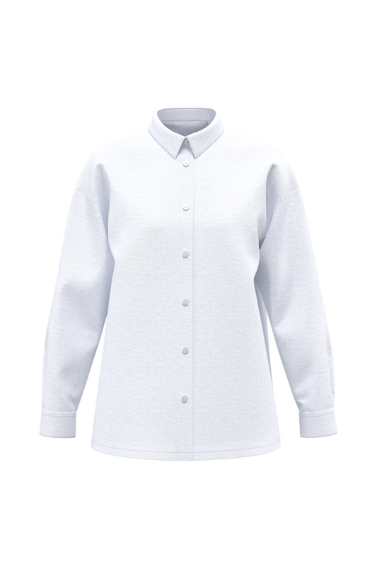 SP501 - Camicia donna in lino oversize