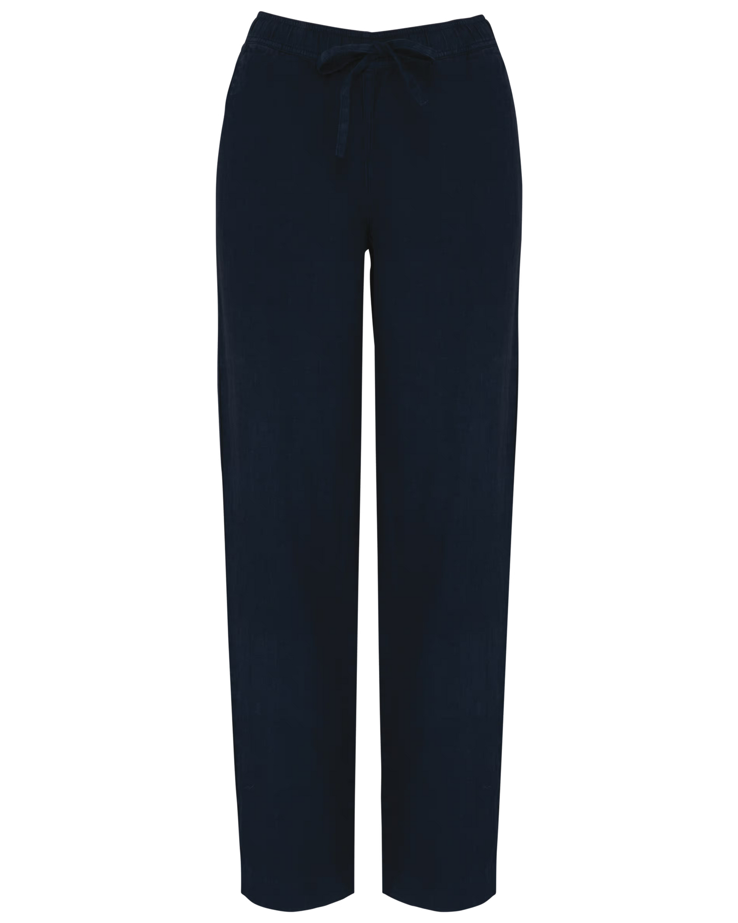 SP733 - Pantalone donna slavato in lino