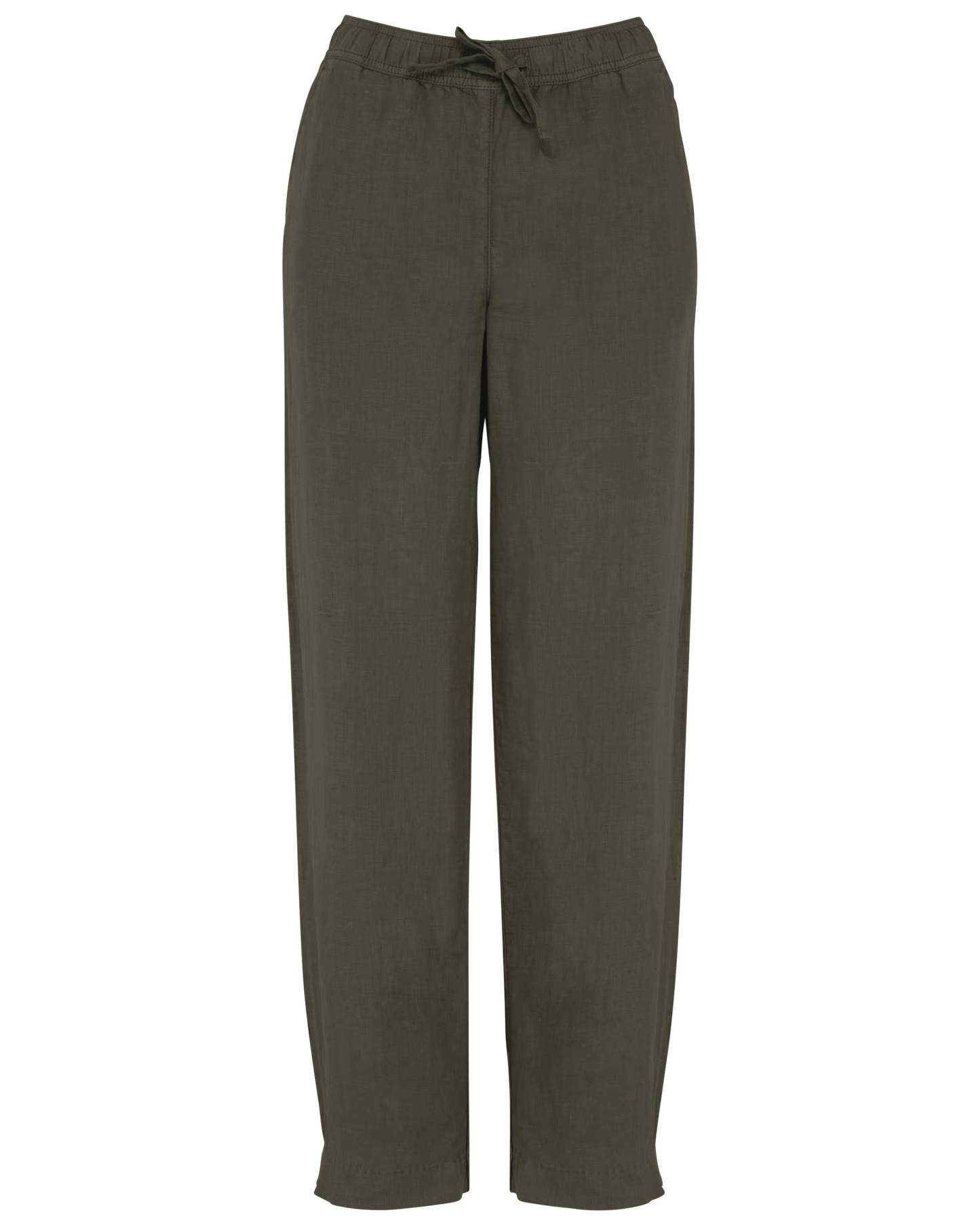 SP733 - Pantalone donna slavato in lino
