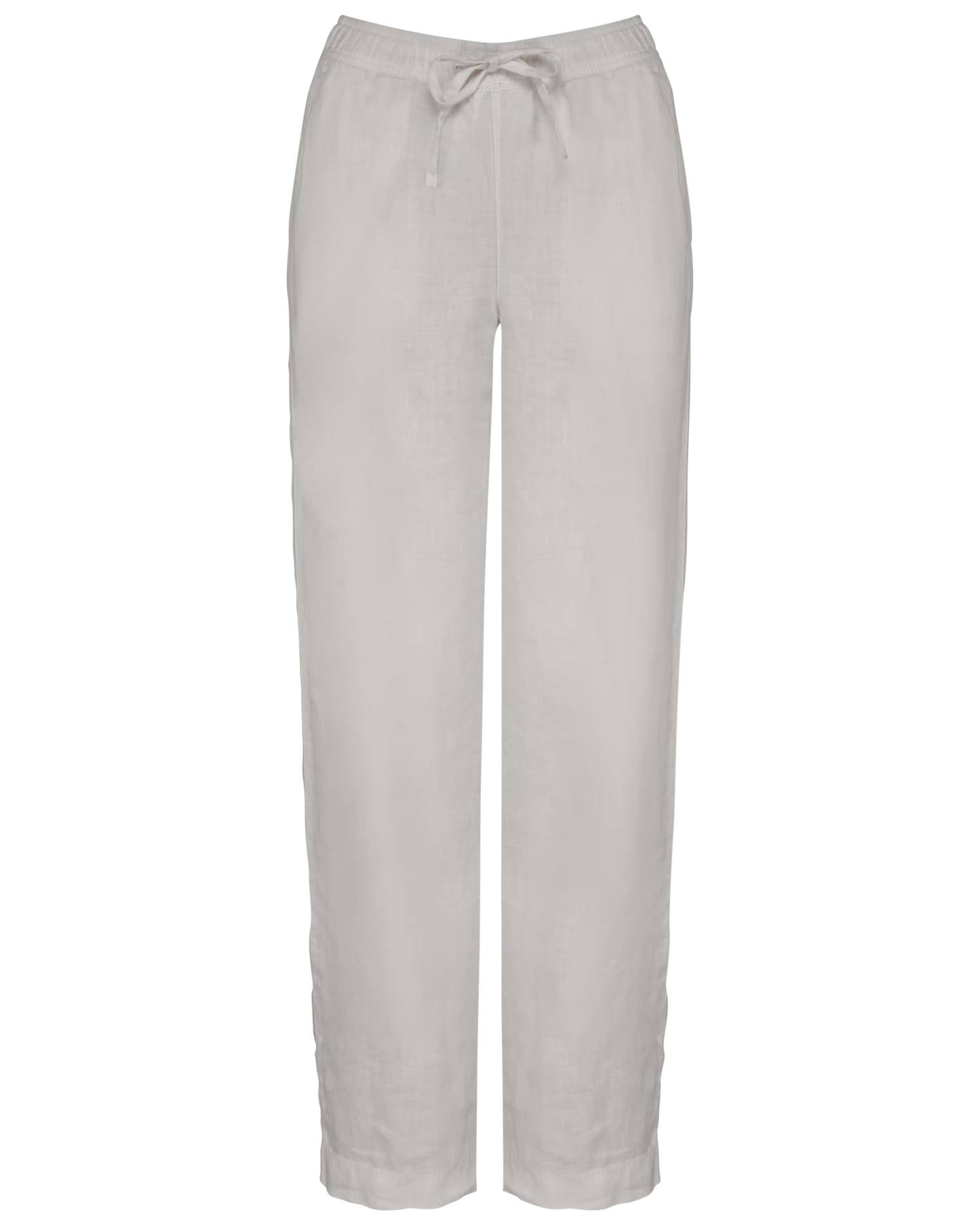 SP733 - Pantalone donna slavato in lino