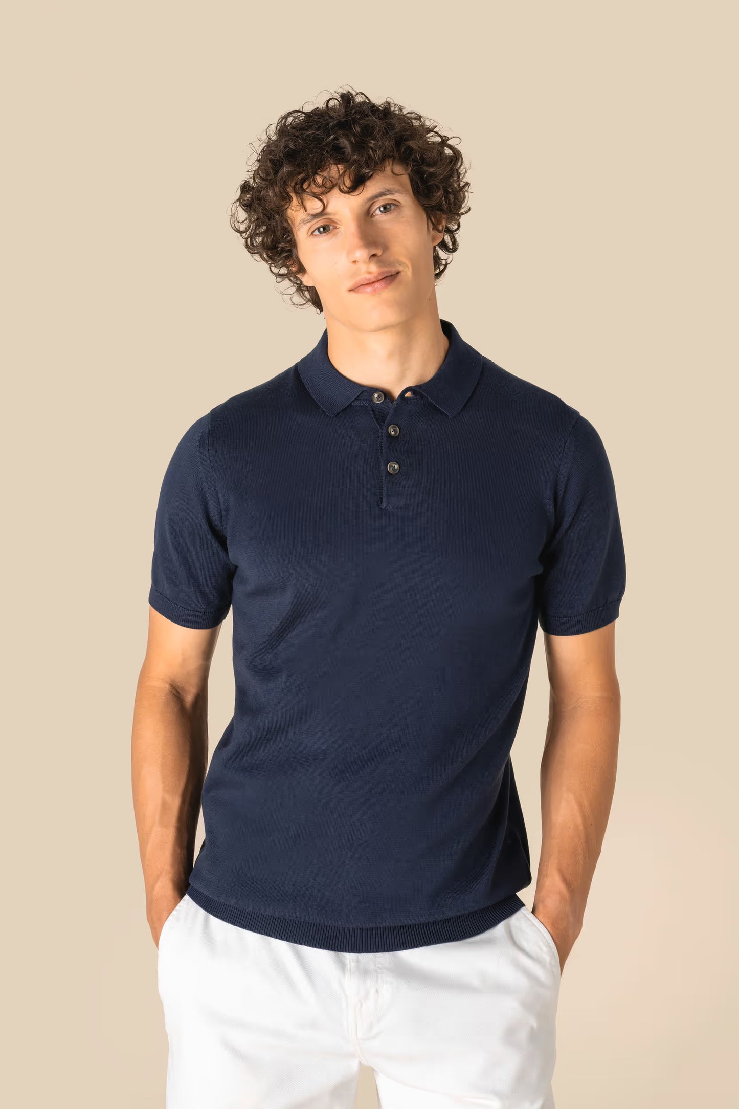 SP203 - Polo uomo ecosostenibile in maglia