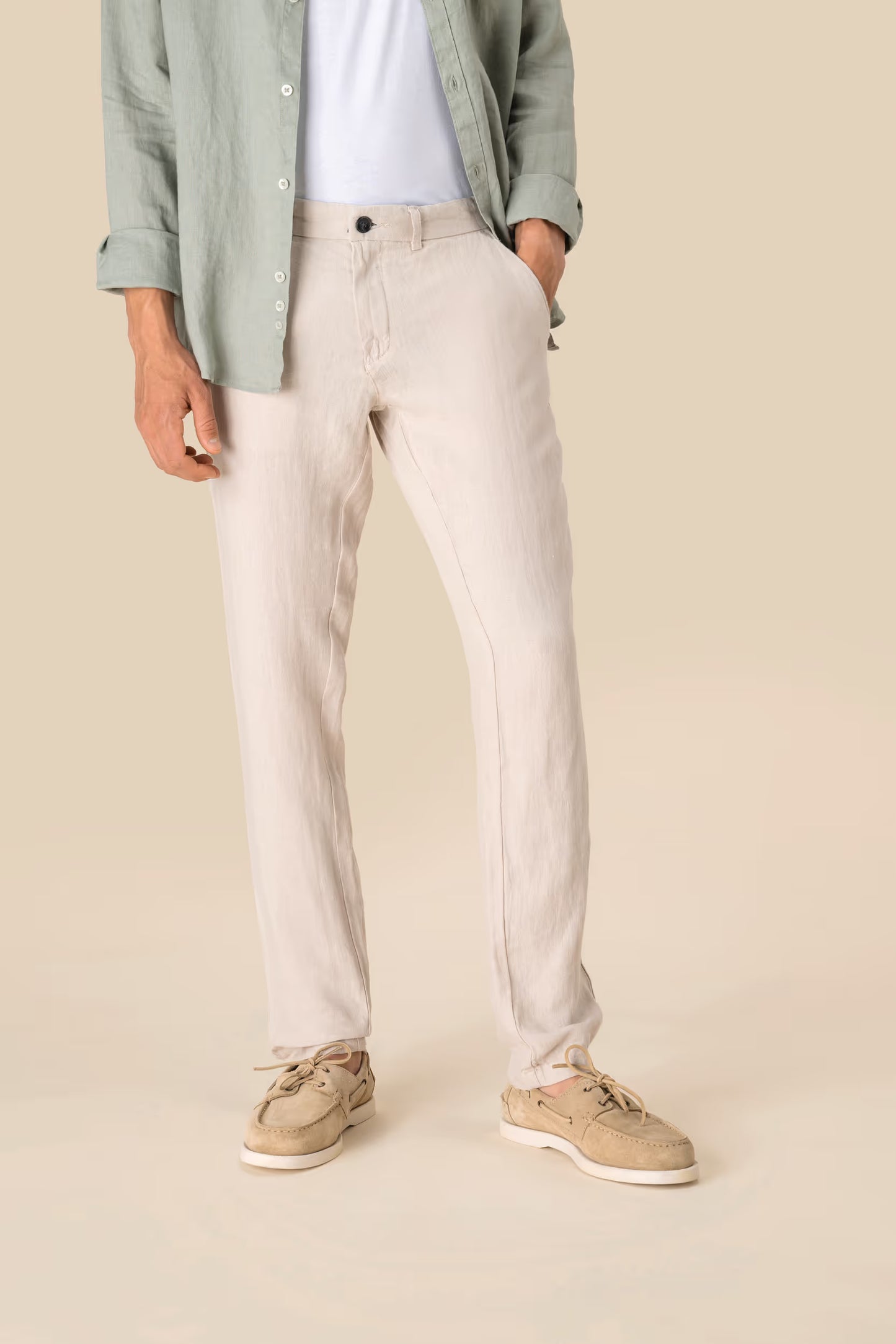 SP710 - Pantalone uomo in lino