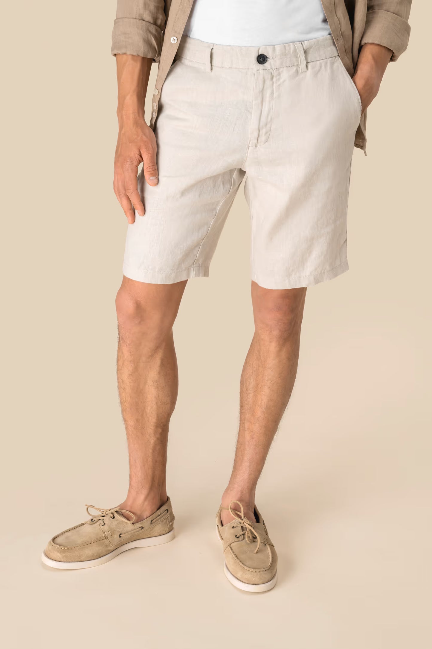SP711 - Bermuda uomo in lino