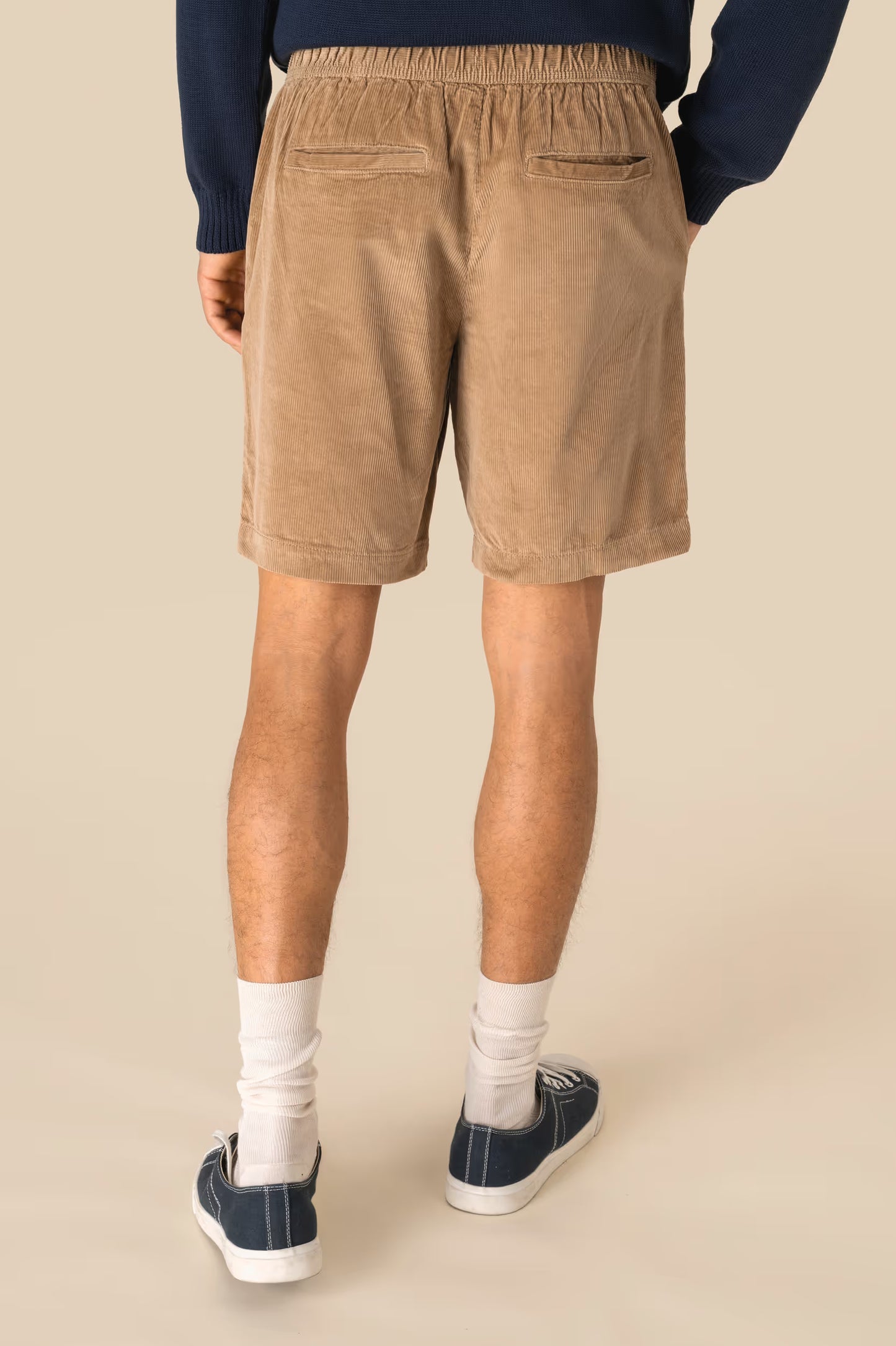 SP742 - Short uomo ecosostenibile in velluto a costine