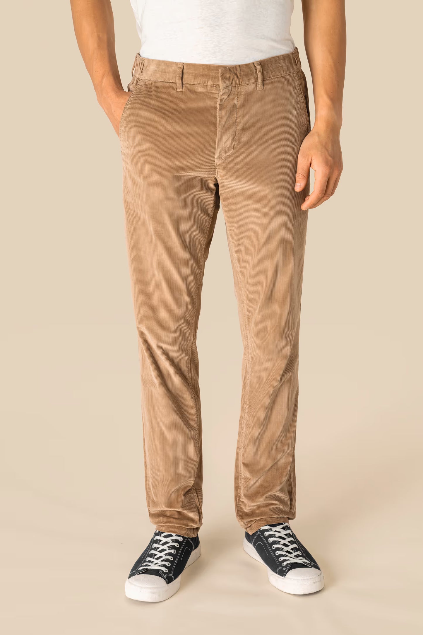 SP743 - Pantalone uomo ecosostenibile in velluto a costine