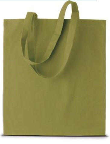 KI0223 - Shopper in cotone con manici lunghi