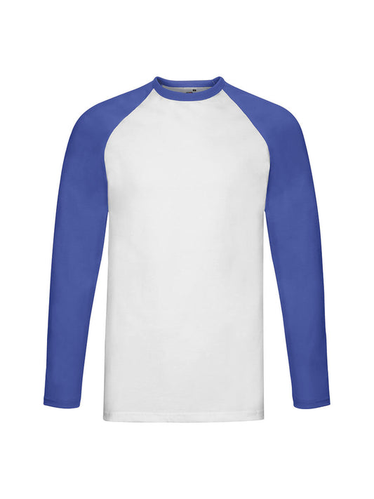 610280 - T-SHIRT UOMO MANICA LUNGA VALUEWEIGHT BASEBALL