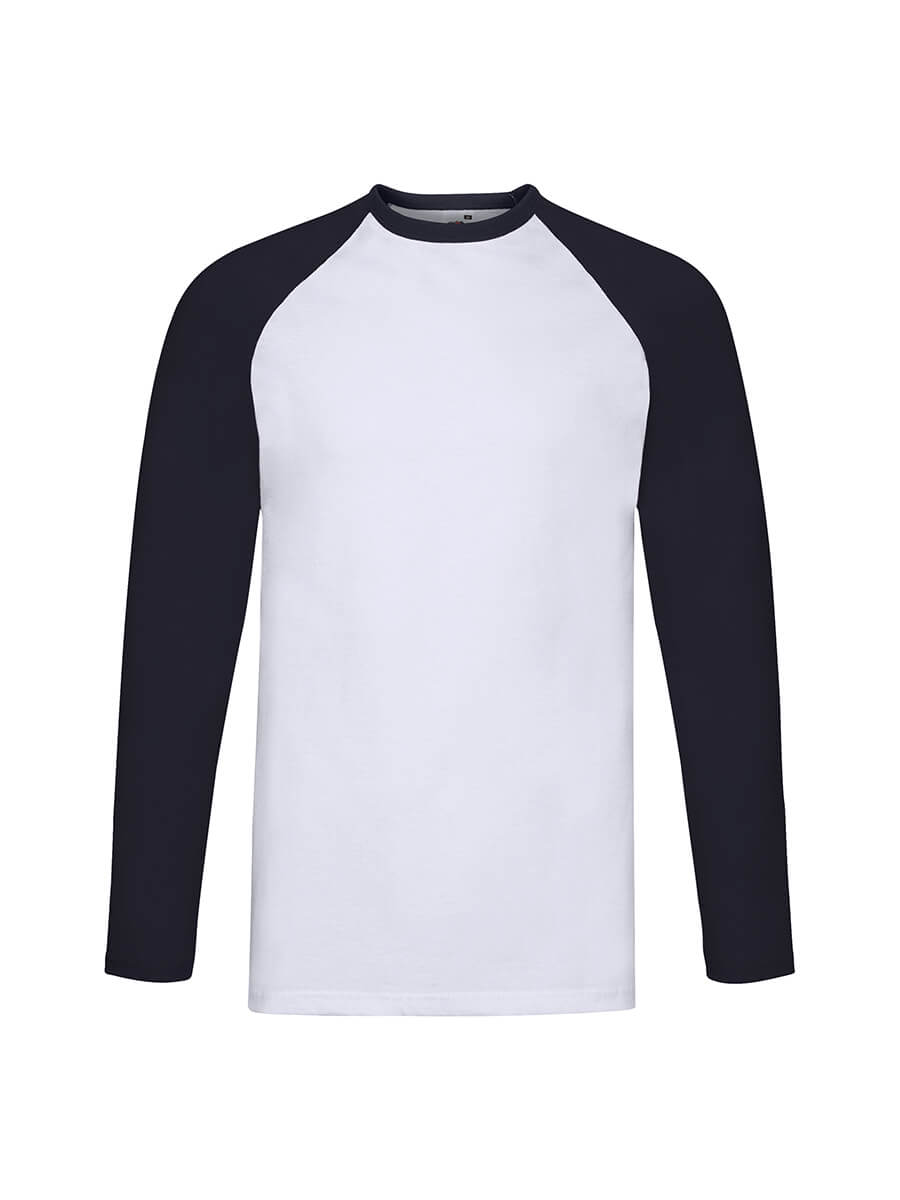 610280 - T-SHIRT UOMO MANICA LUNGA VALUEWEIGHT BASEBALL