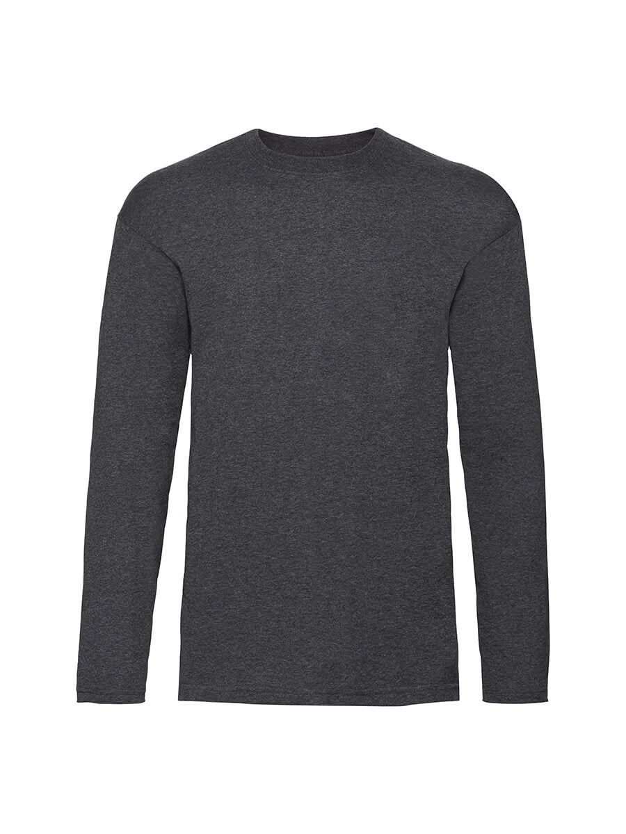 610380 - T-SHIRT UOMO MANICA LUNGA VALUEWEIGHT