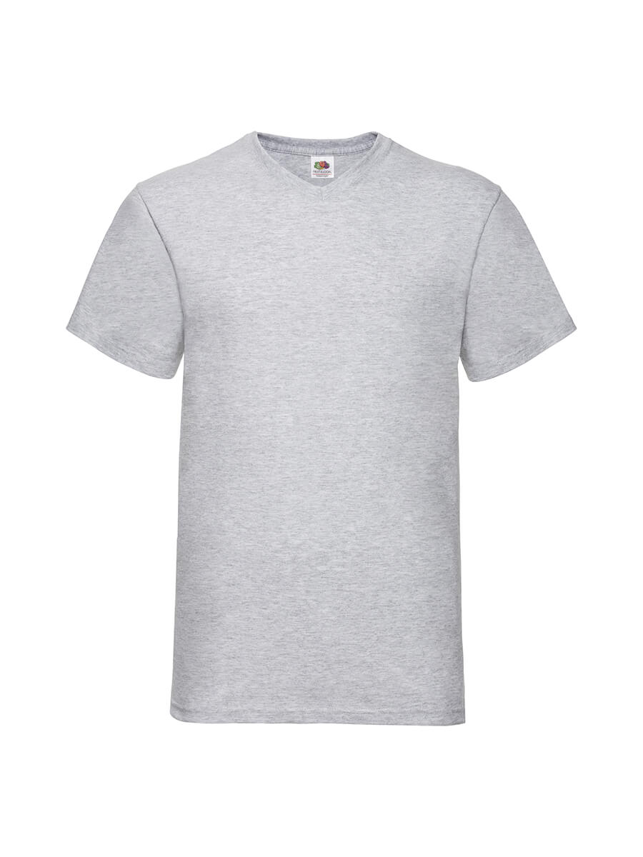 610660 - T-SHIRT UOMO MANICA CORTA COLLO A V VALUEWEIGHT