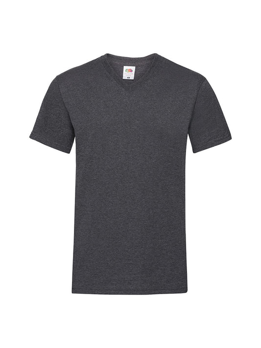 610660 - T-SHIRT UOMO MANICA CORTA COLLO A V VALUEWEIGHT