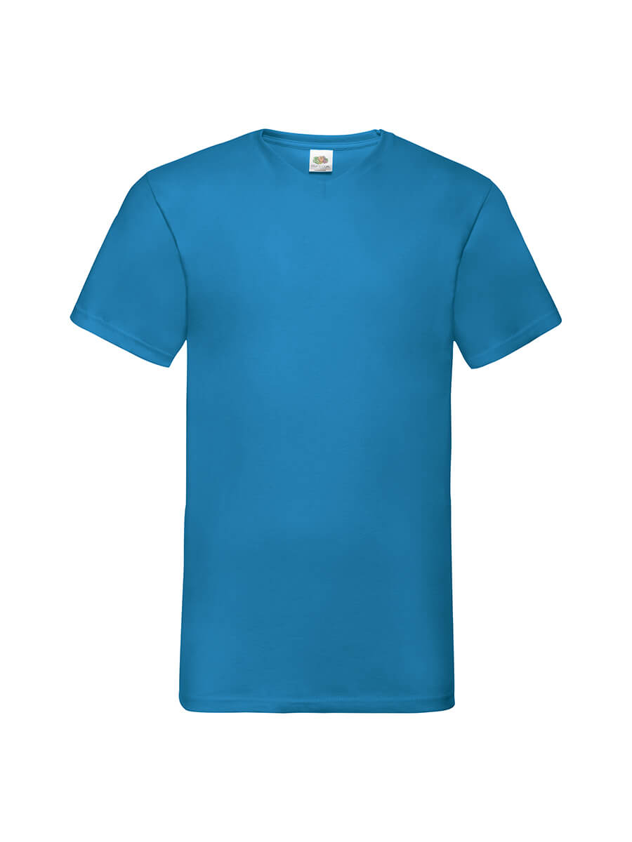 610660 - T-SHIRT UOMO MANICA CORTA COLLO A V VALUEWEIGHT