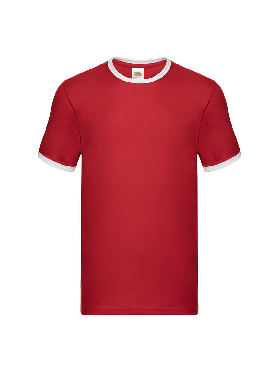 611680 - T-SHIRT UOMO MANICA CORTA VALUEWEIGHT RINGER