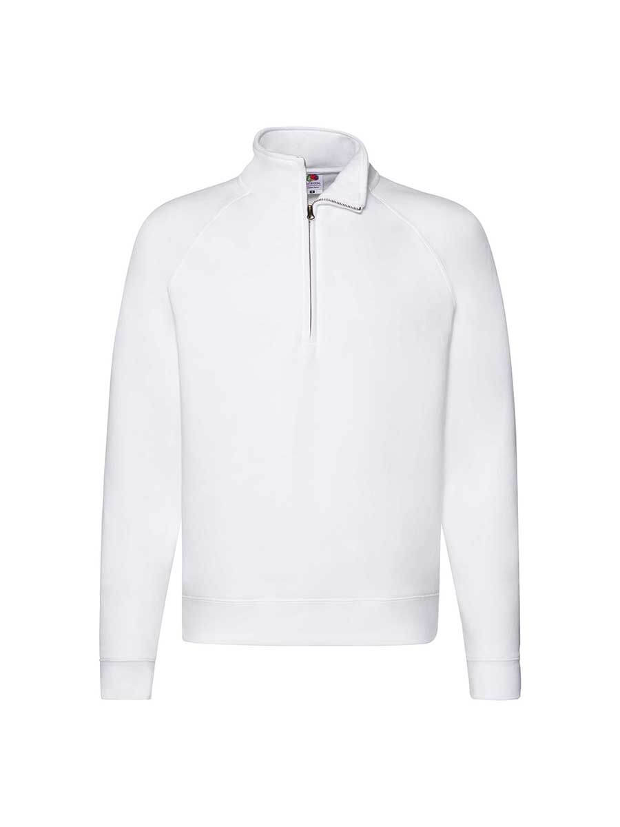 620320 - FELPA UNISEX MEZZA ZIP PREMIUM