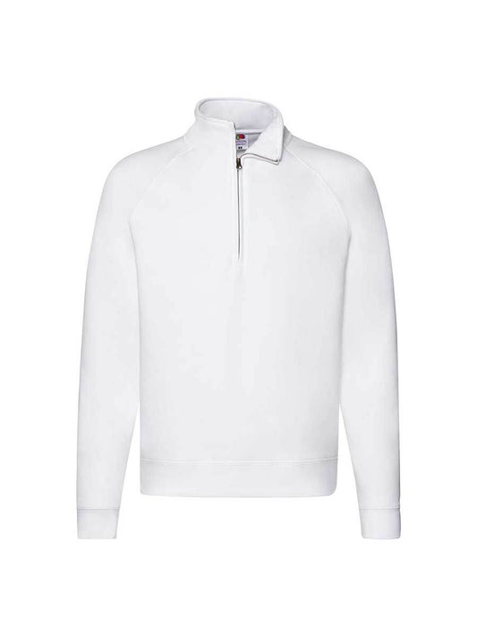 620320 - FELPA UNISEX MEZZA ZIP PREMIUM