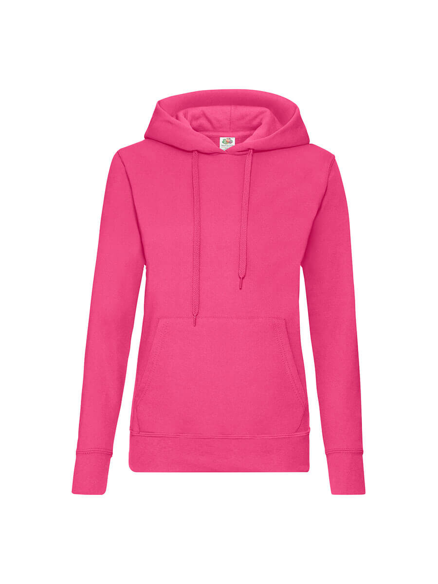 620380 - FELPA DONNA CAPPUCCIO CLASSIC
