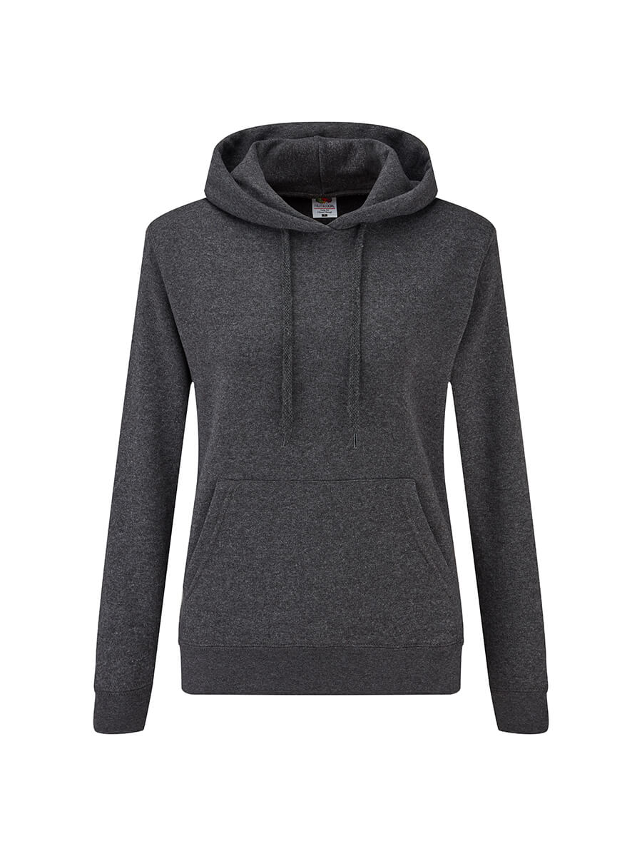 620380 - FELPA DONNA CAPPUCCIO CLASSIC