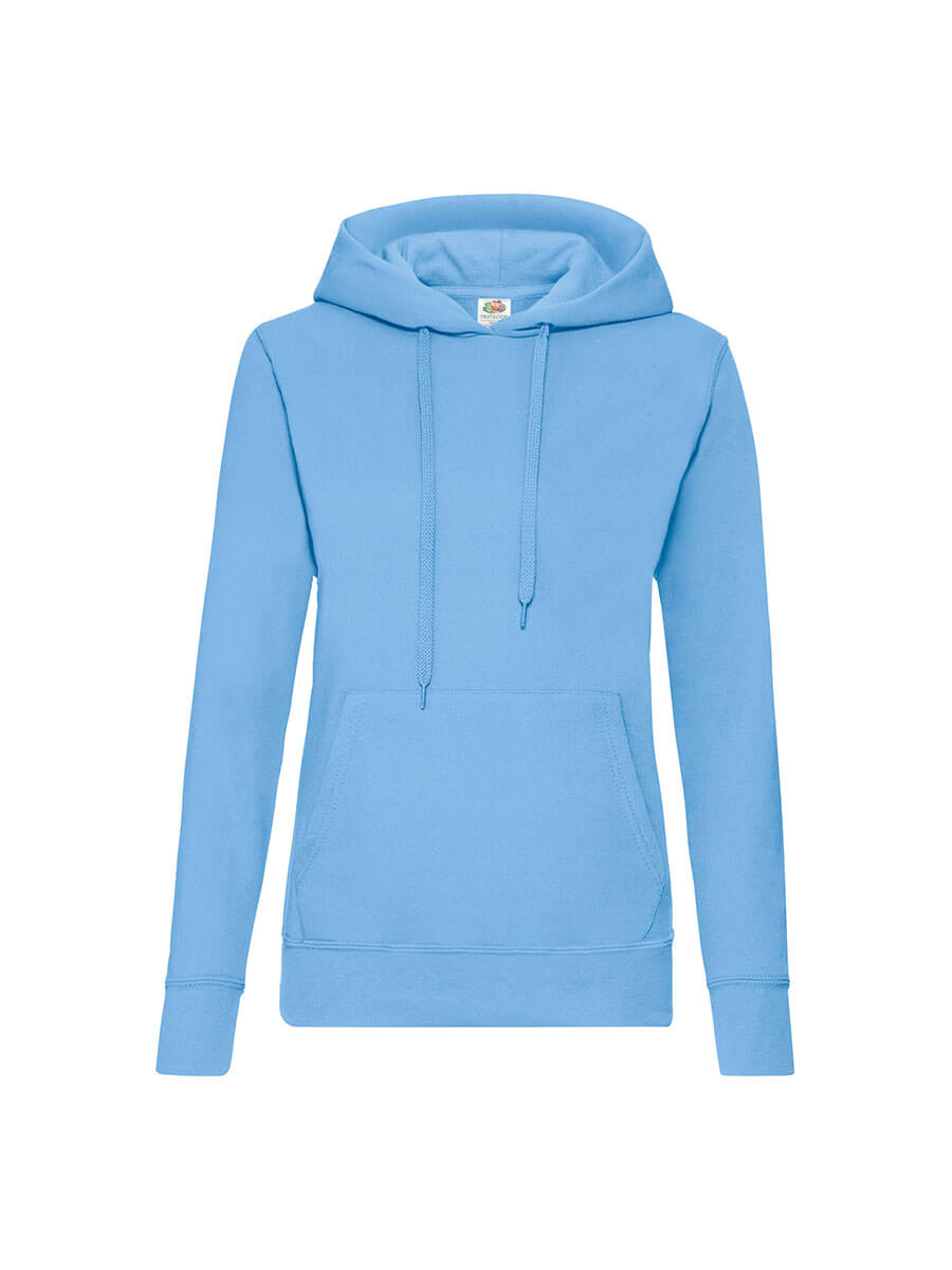 620380 - FELPA DONNA CAPPUCCIO CLASSIC