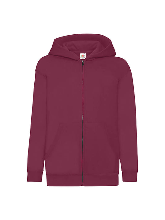620450 - FELPA BAMBINO CAPPUCCIO E ZIP CLASSIC