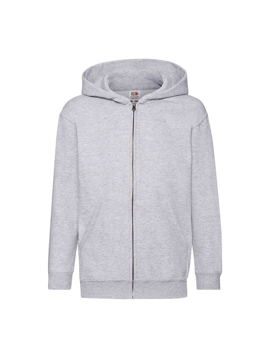 620450 - FELPA BAMBINO CAPPUCCIO E ZIP CLASSIC