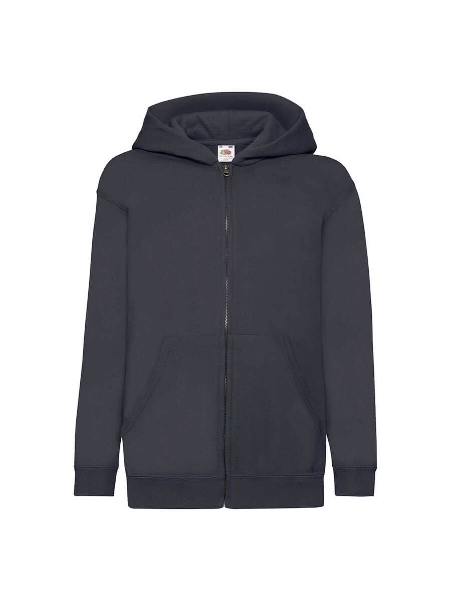 620450 - FELPA BAMBINO CAPPUCCIO E ZIP CLASSIC