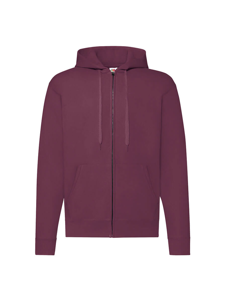 620620 - FELPA UNISEX CAPPUCCIO E ZIP CLASSIC