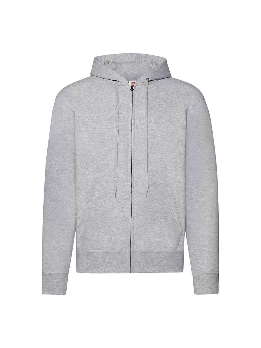 620620 - FELPA UNISEX CAPPUCCIO E ZIP CLASSIC
