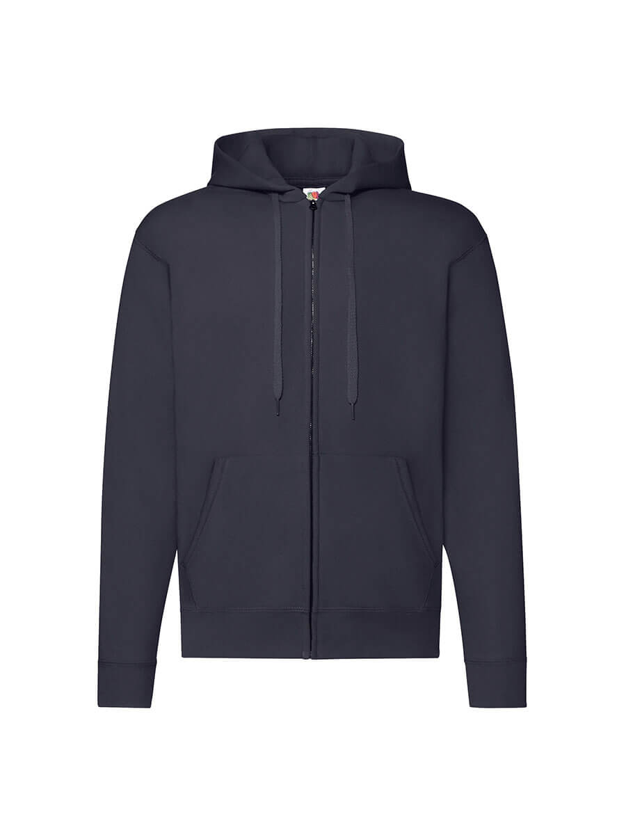 620620 - FELPA UNISEX CAPPUCCIO E ZIP CLASSIC