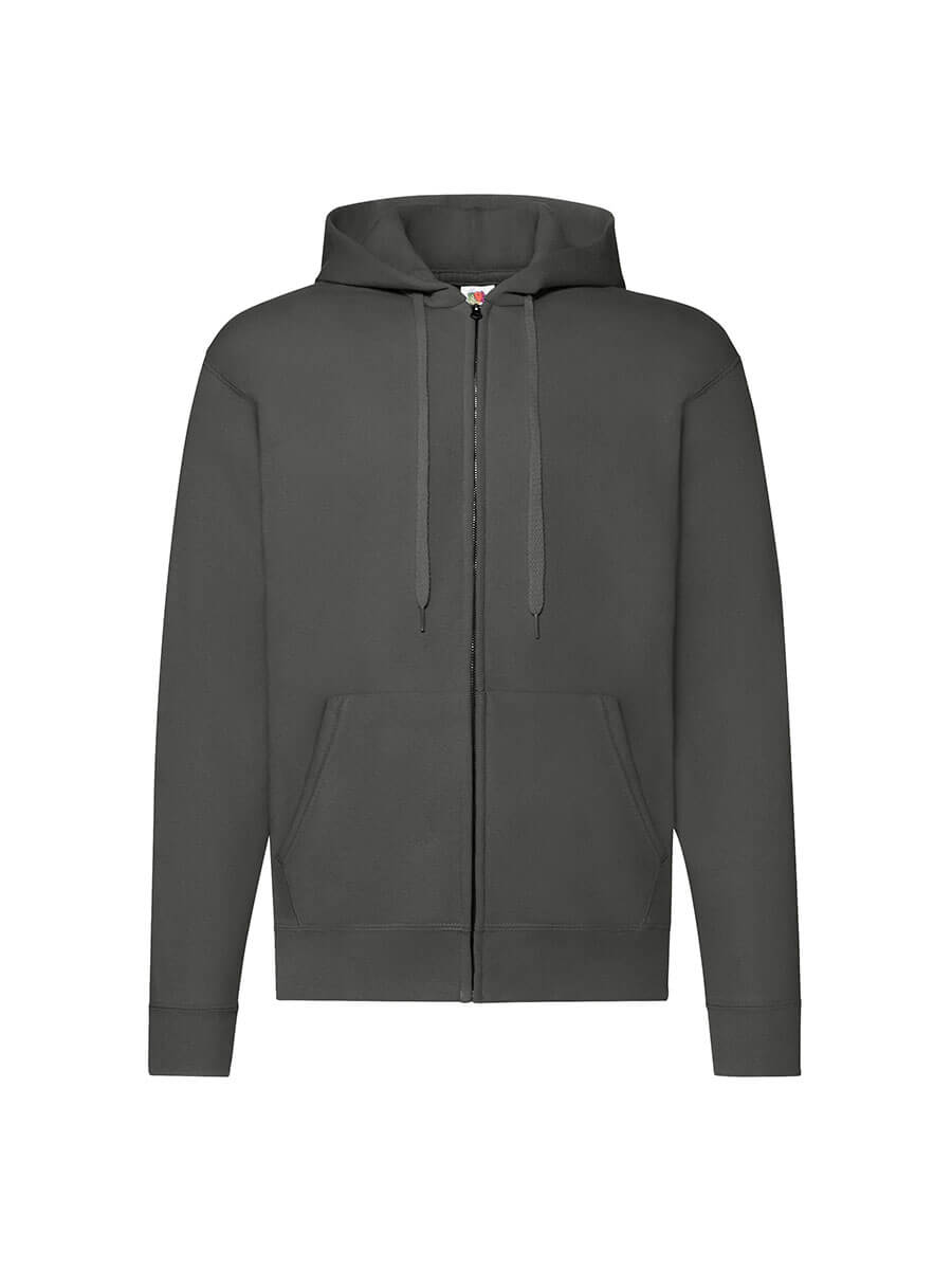 620620 - FELPA UNISEX CAPPUCCIO E ZIP CLASSIC