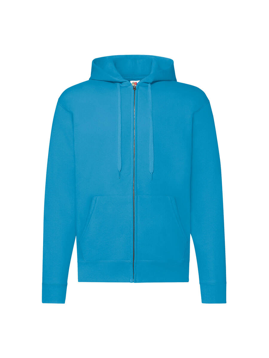 620620 - FELPA UNISEX CAPPUCCIO E ZIP CLASSIC