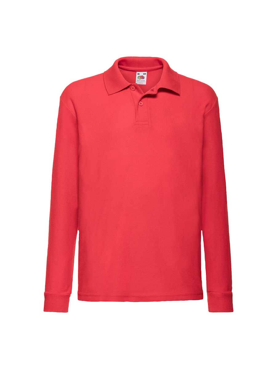 632010 - POLO BAMBINO MANICA LUNGA 65/35