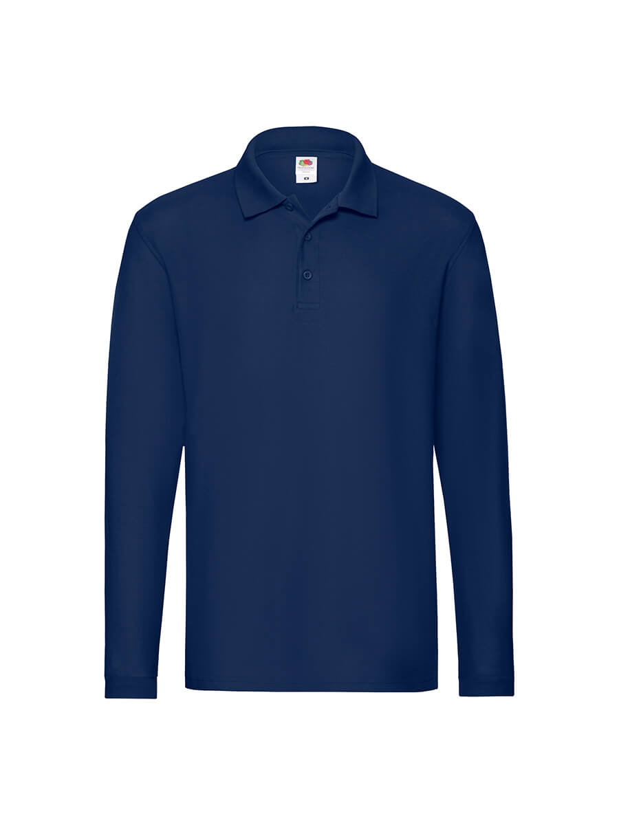 633100 - POLO UOMO MANICA LUNGA PREMIUM