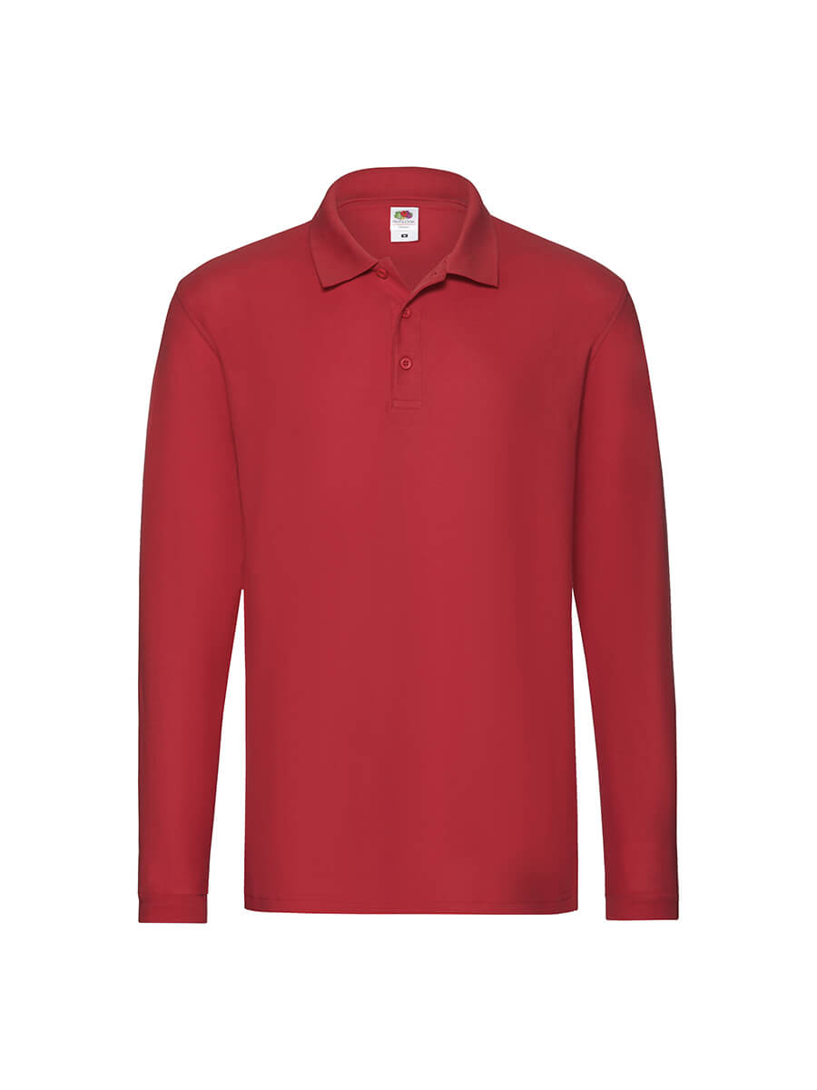 633100 - POLO UOMO MANICA LUNGA PREMIUM