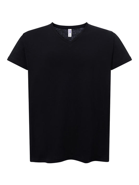 CURVSPICO - T-SHIRT DONNA MANICA CORTA COLLO A V CURVES