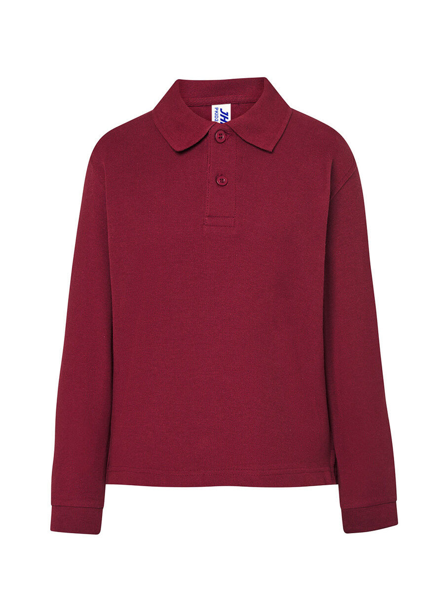 PKID210LS - POLO BAMBINO MANICA LUNGA REGULAR