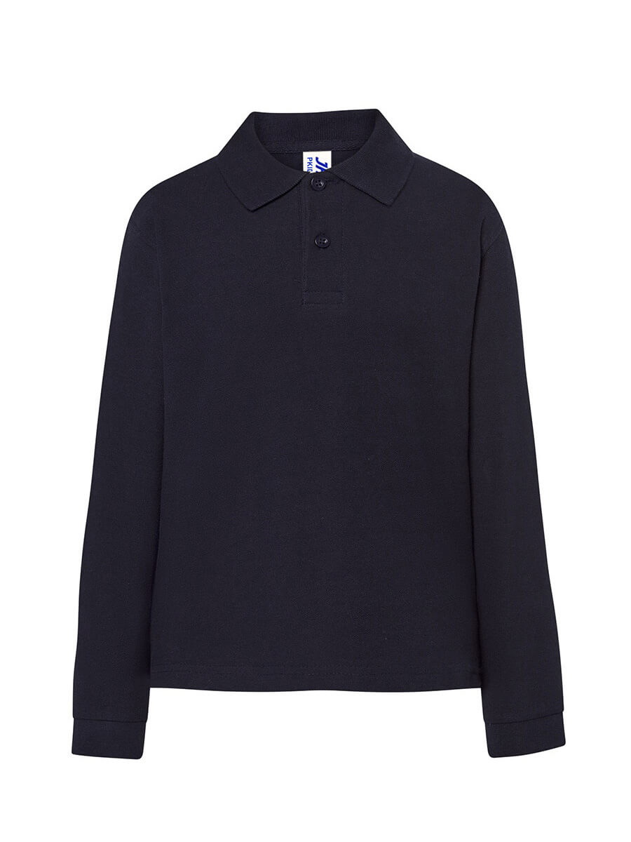 PKID210LS - POLO BAMBINO MANICA LUNGA REGULAR