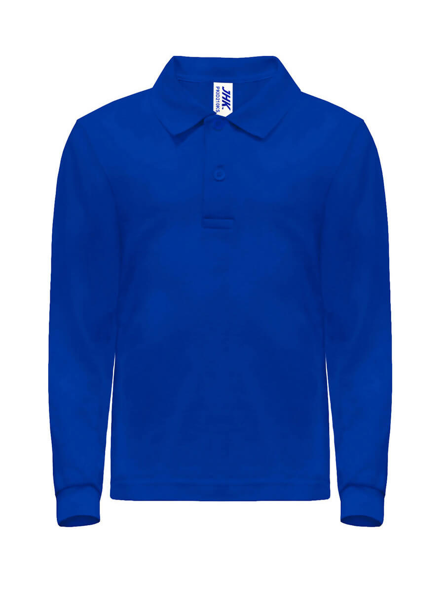 PKID210LS - POLO BAMBINO MANICA LUNGA REGULAR