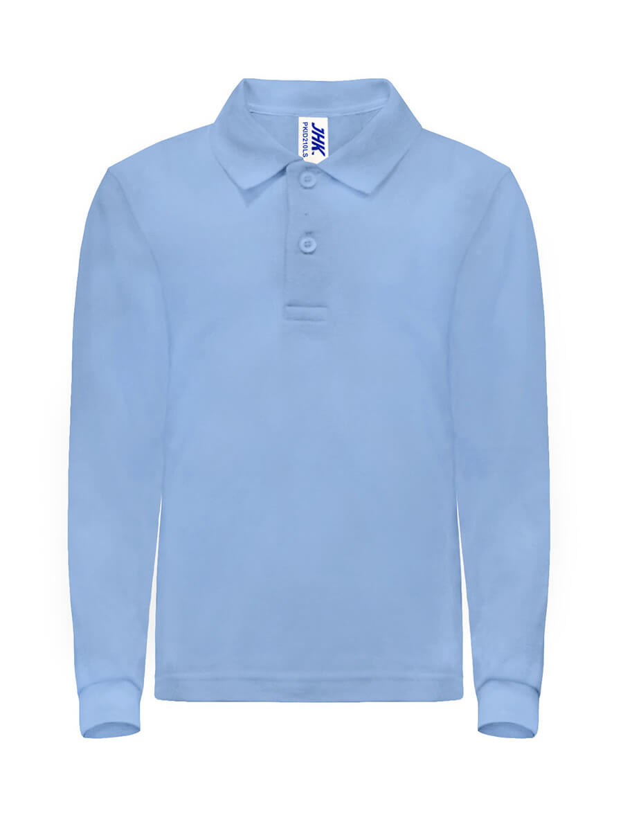 PKID210LS - POLO BAMBINO MANICA LUNGA REGULAR