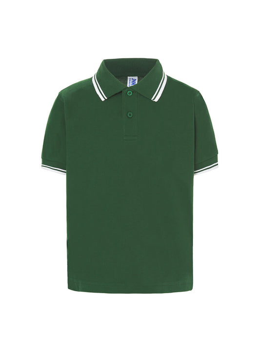 PKIDCTR - POLO BAMBINO MANICA CORTA REGULAR CONTRAST