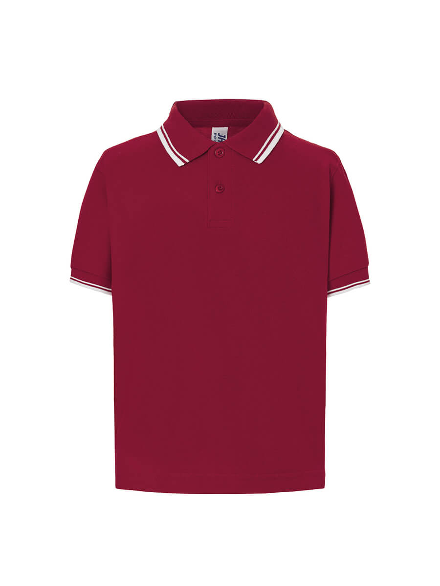 PKIDCTR - POLO BAMBINO MANICA CORTA REGULAR CONTRAST