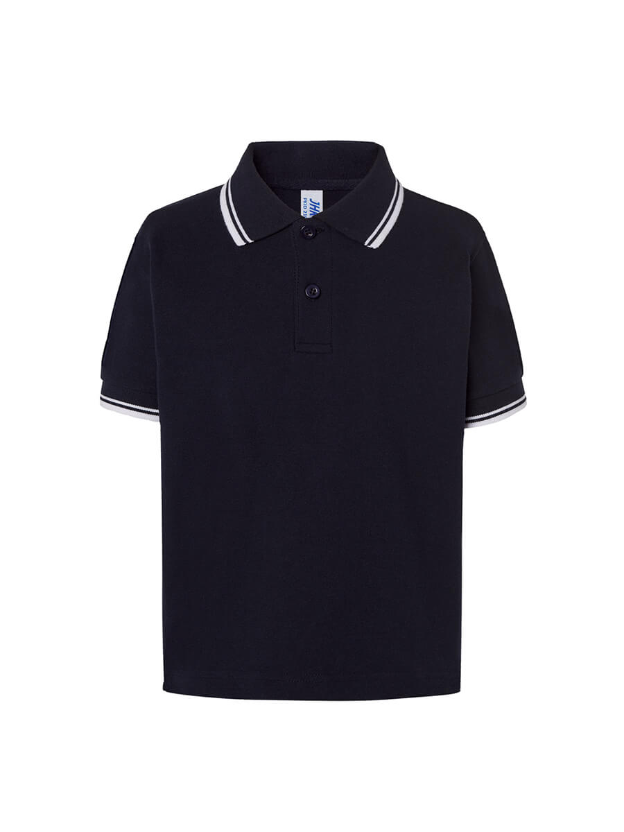 PKIDCTR - POLO BAMBINO MANICA CORTA REGULAR CONTRAST