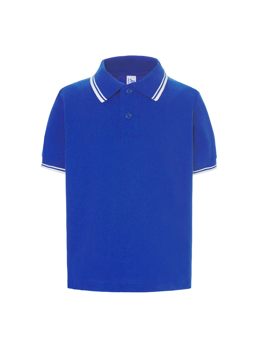 PKIDCTR - POLO BAMBINO MANICA CORTA REGULAR CONTRAST